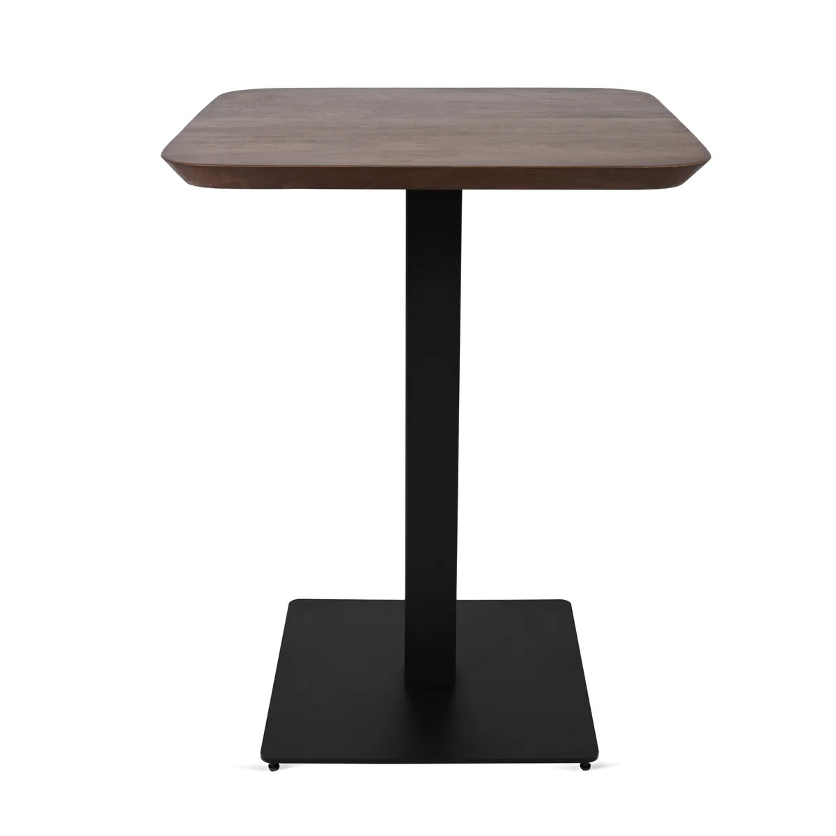 Horeca Bartafel Walnoot 70×70 – Luxe, Stijl & Duurzaamheid in Één