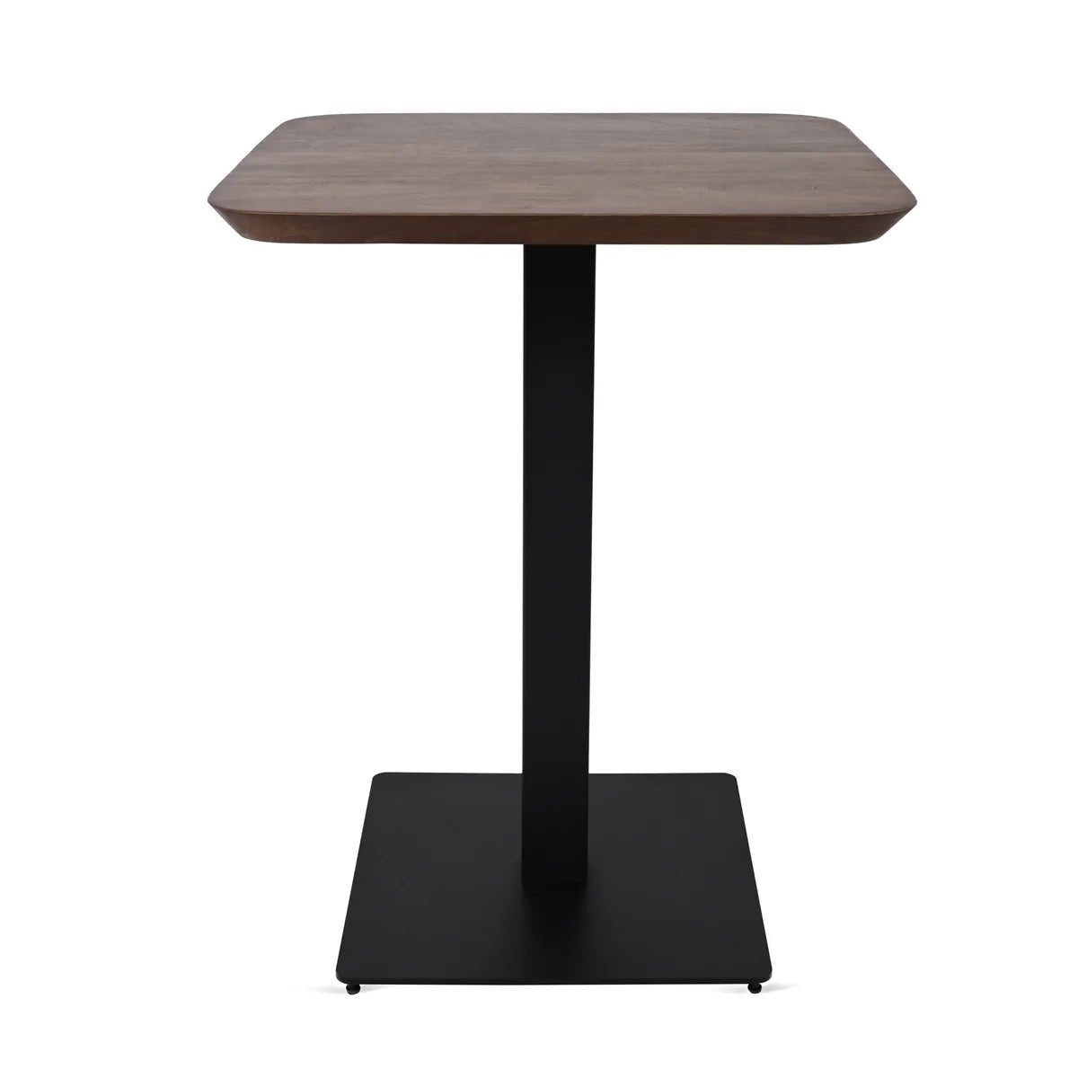 Horeca Bartafel Walnoot 70×70 – Luxe, Stijl & Duurzaamheid in Één