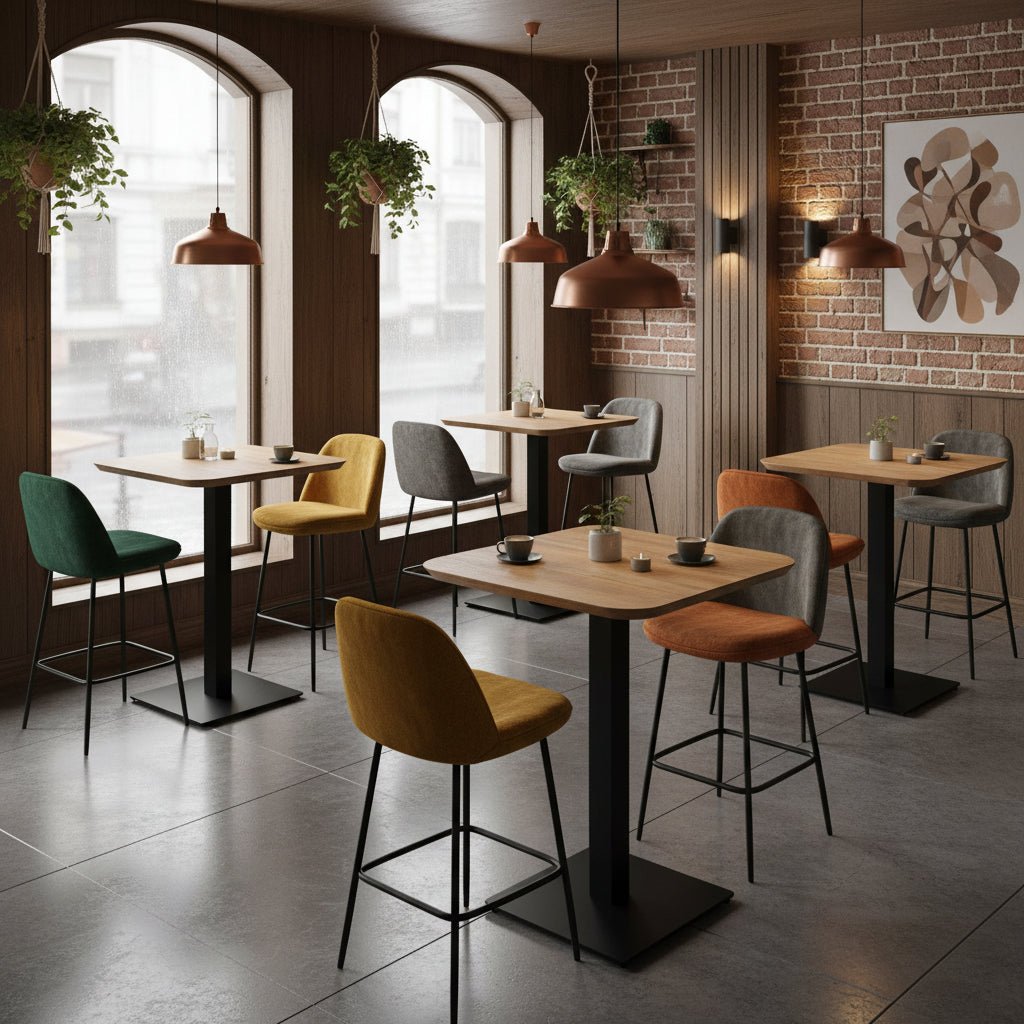 Horeca Bartafel Naturel 70×70 – Fris, Modern & Veelzijdig Horecameubilair