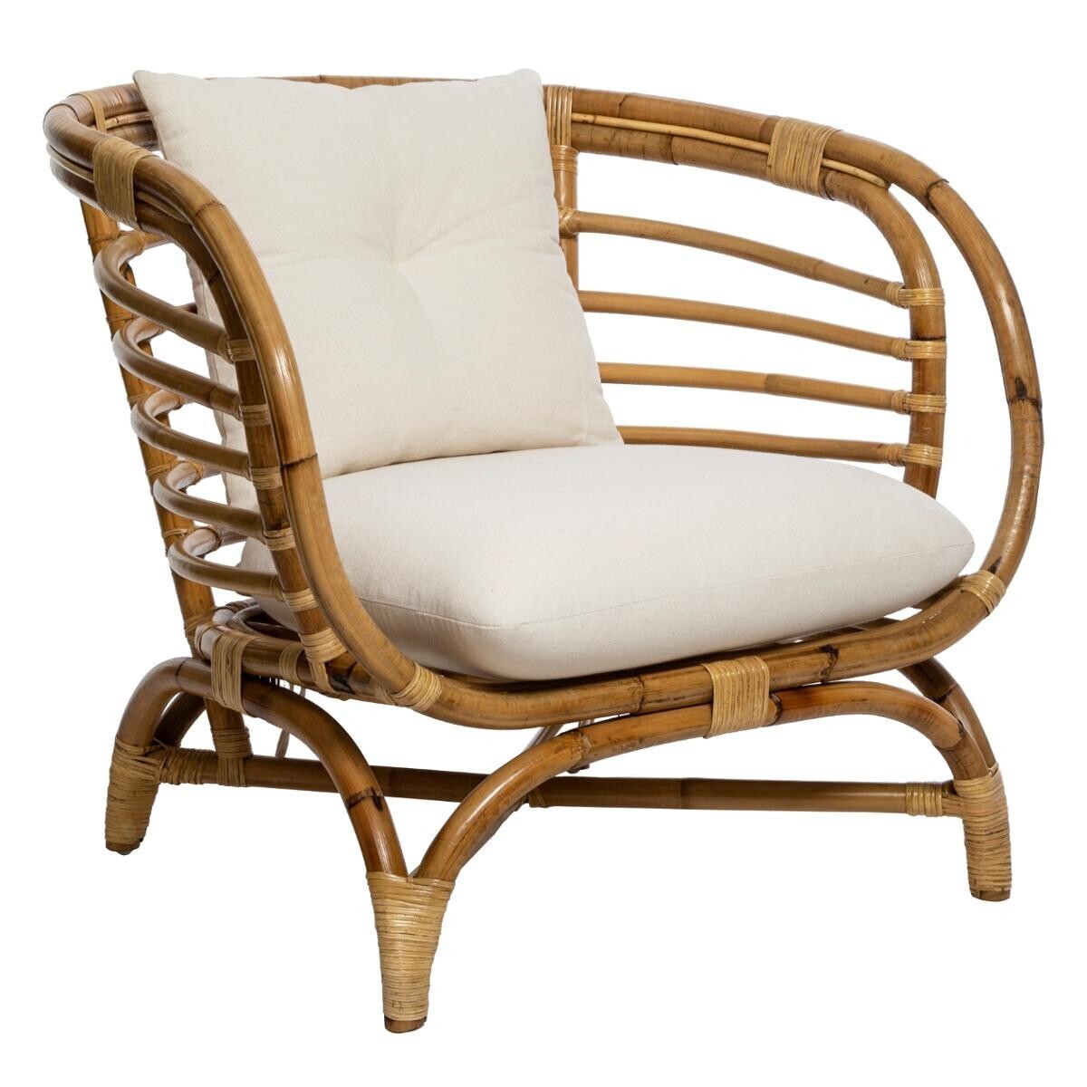 Farah rotan fauteuil – Handgemaakt, exclusief & altijd in stijl