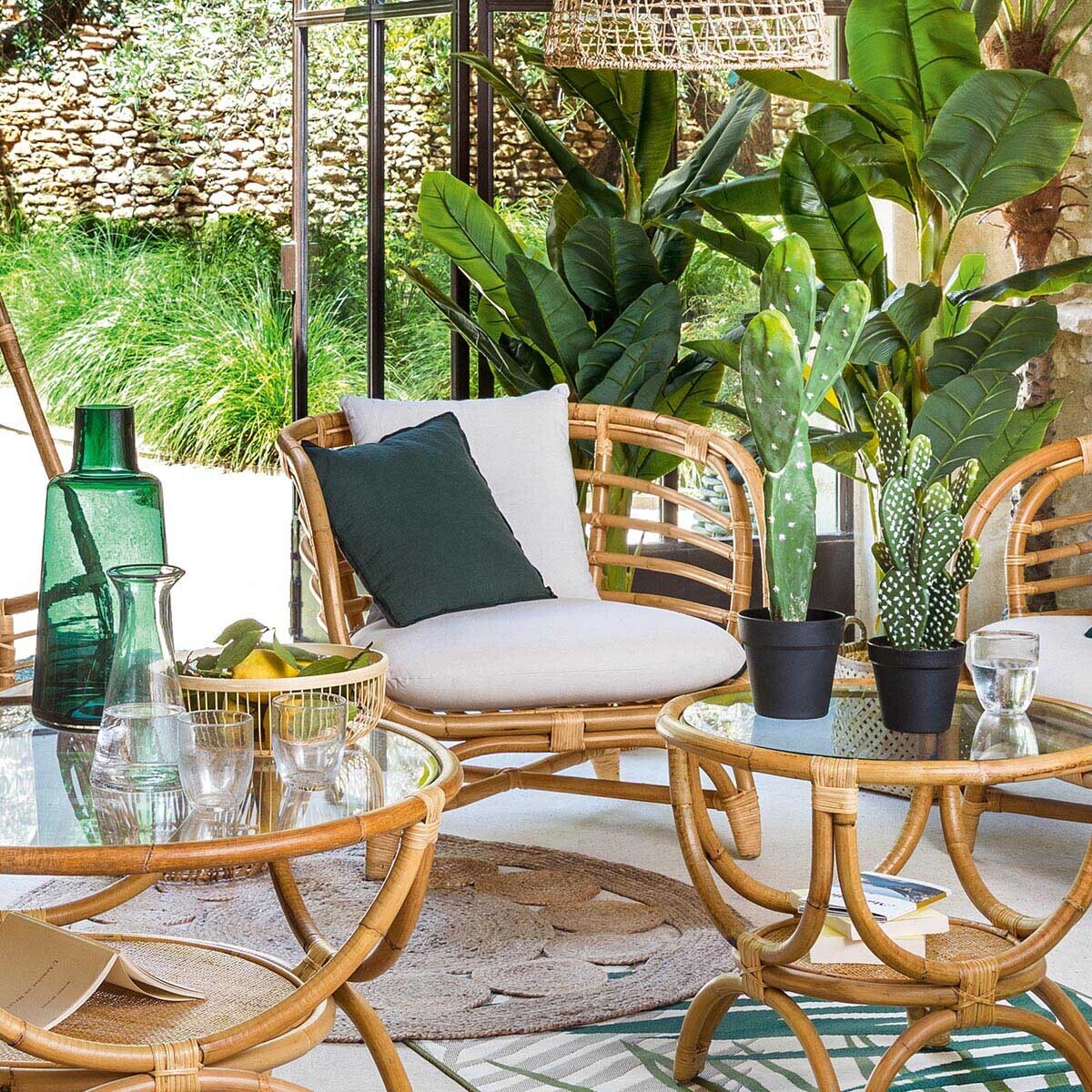 Farah rotan fauteuil – Handgemaakt, exclusief & altijd in stijl