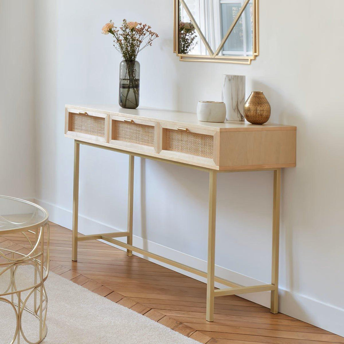 Sidetable Ibiza - 3 lades - 110 cm lengte