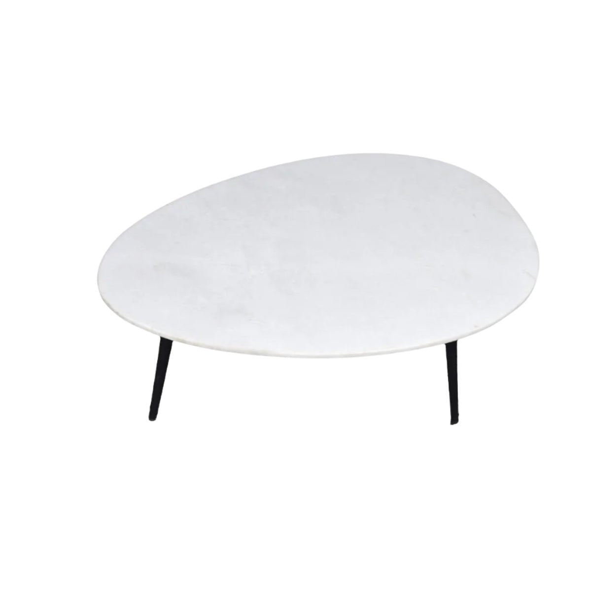 Organic Marble White black 70cm