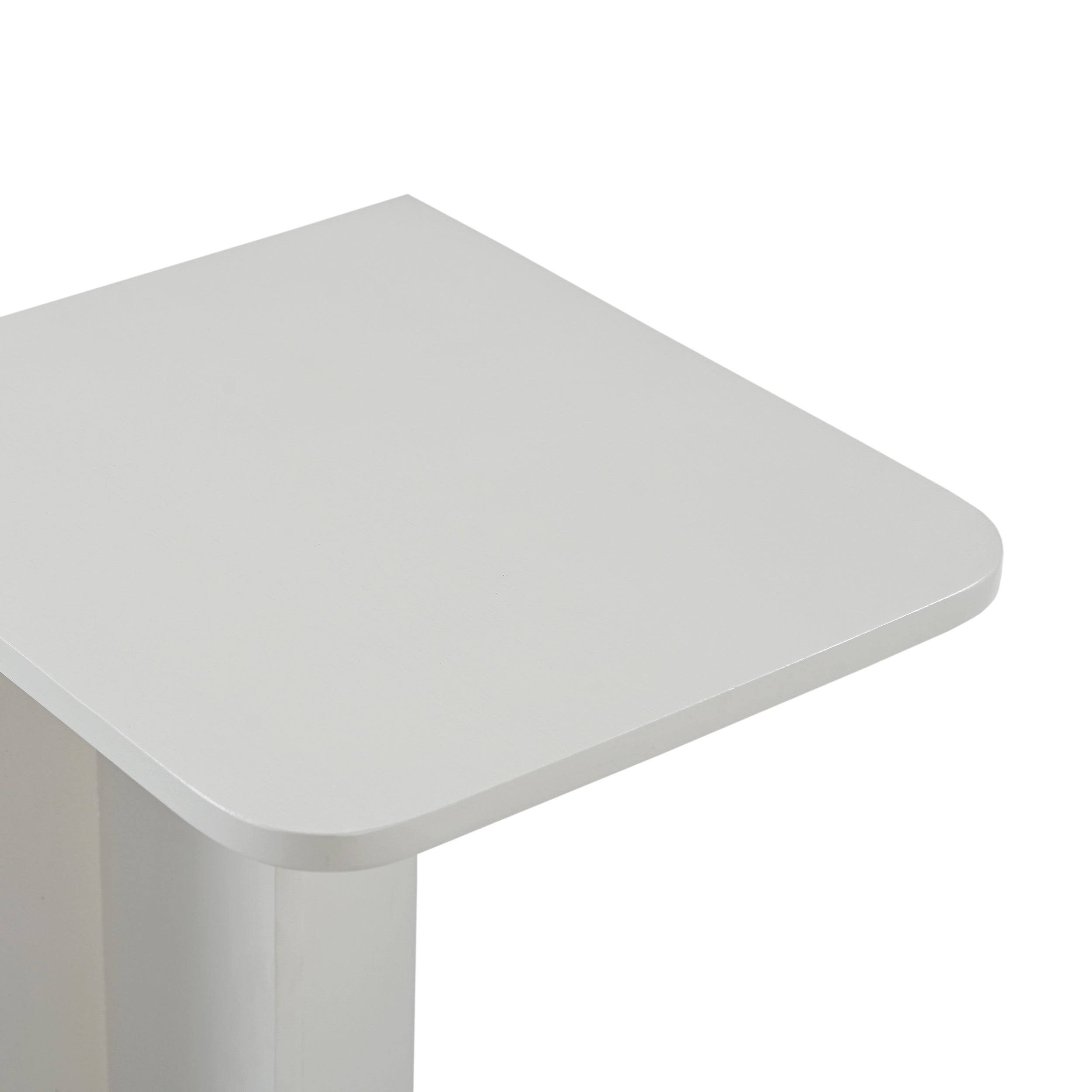 Banktafel Jade Recht Off White - Industrieelinhuis.nl