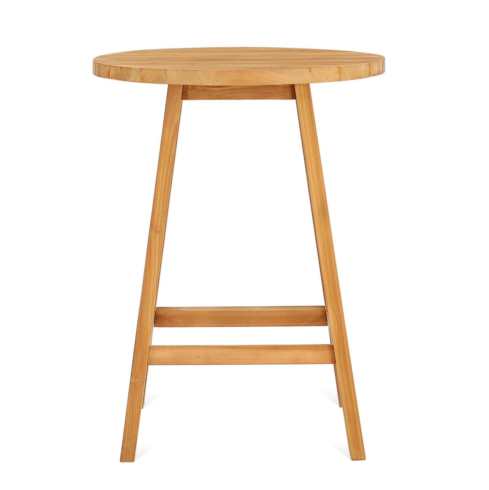 Tuin Bartafel Teak Rond - Industrieelinhuis.nl