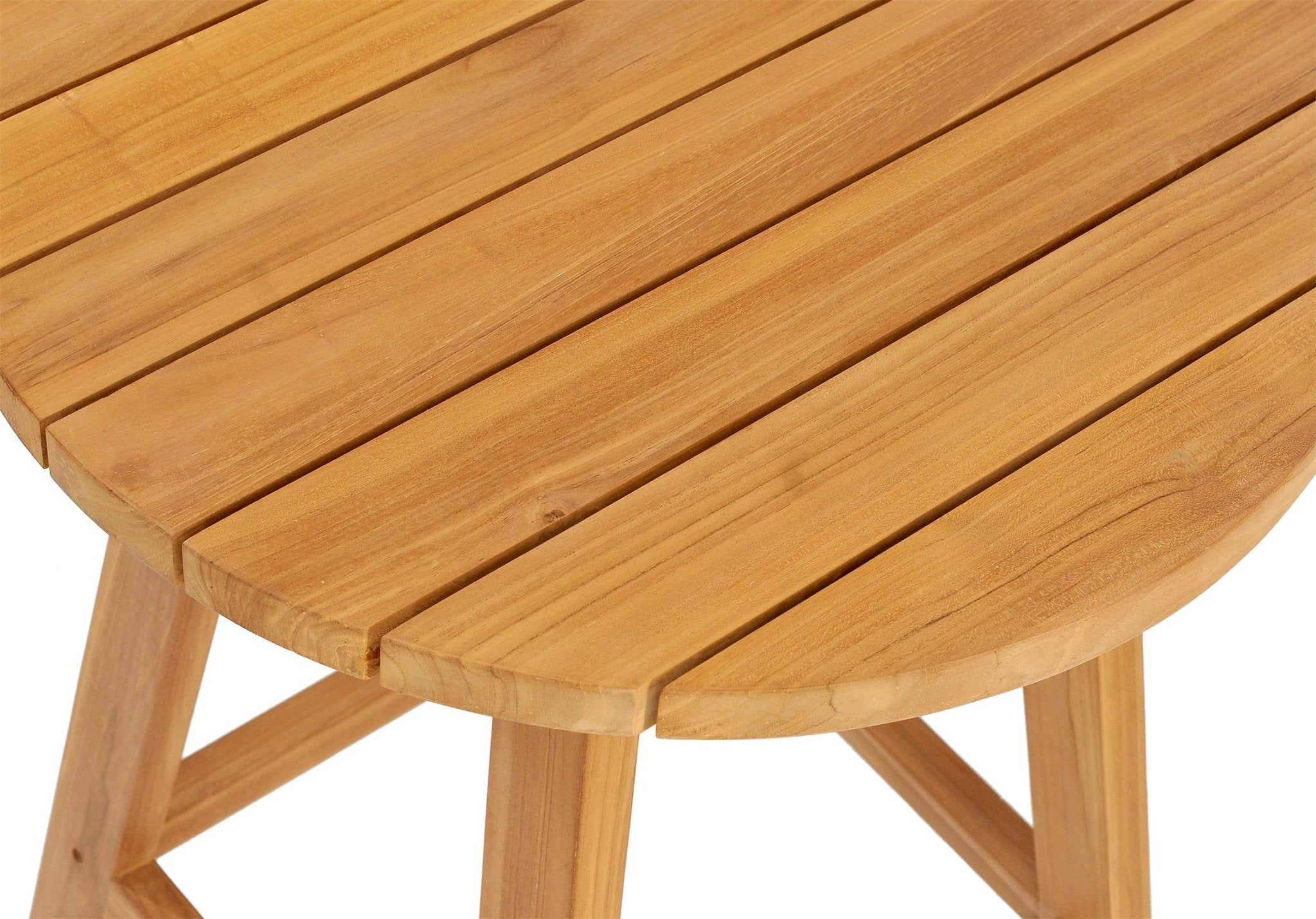 Tuin Bartafel Teak Rond - Industrieelinhuis.nl