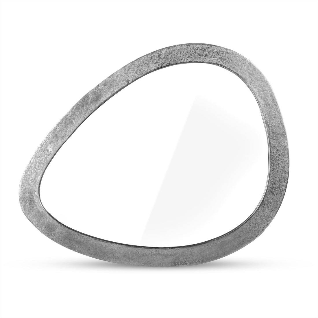 Spiegel Organisch Zilver Groot - Industrieelinhuis.nl