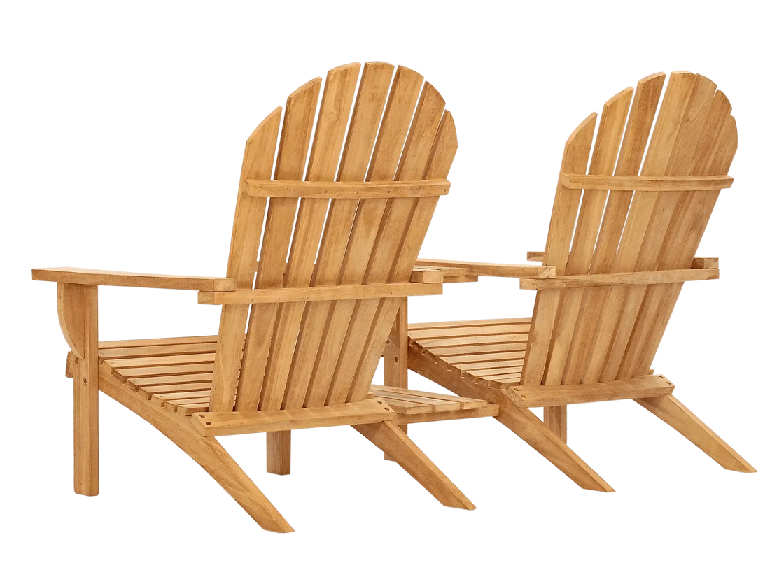 Tuin Loungestoel Dubbel – Samen Genieten, Stijlvol Ontspannen - Industrieelinhuis.nl