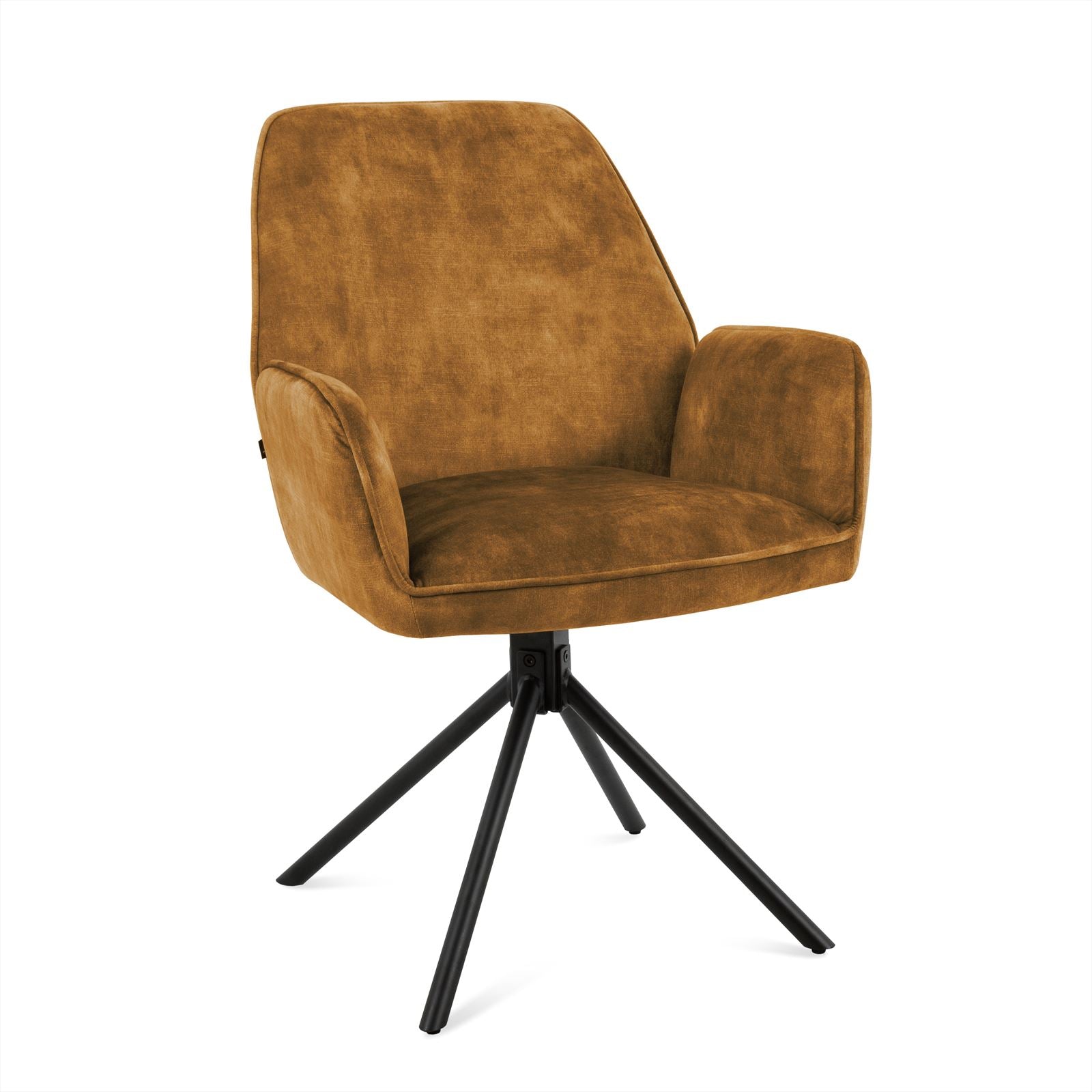 Eetkamerstoel Noah Adore 15 Cognac - Industrieelinhuis.nl