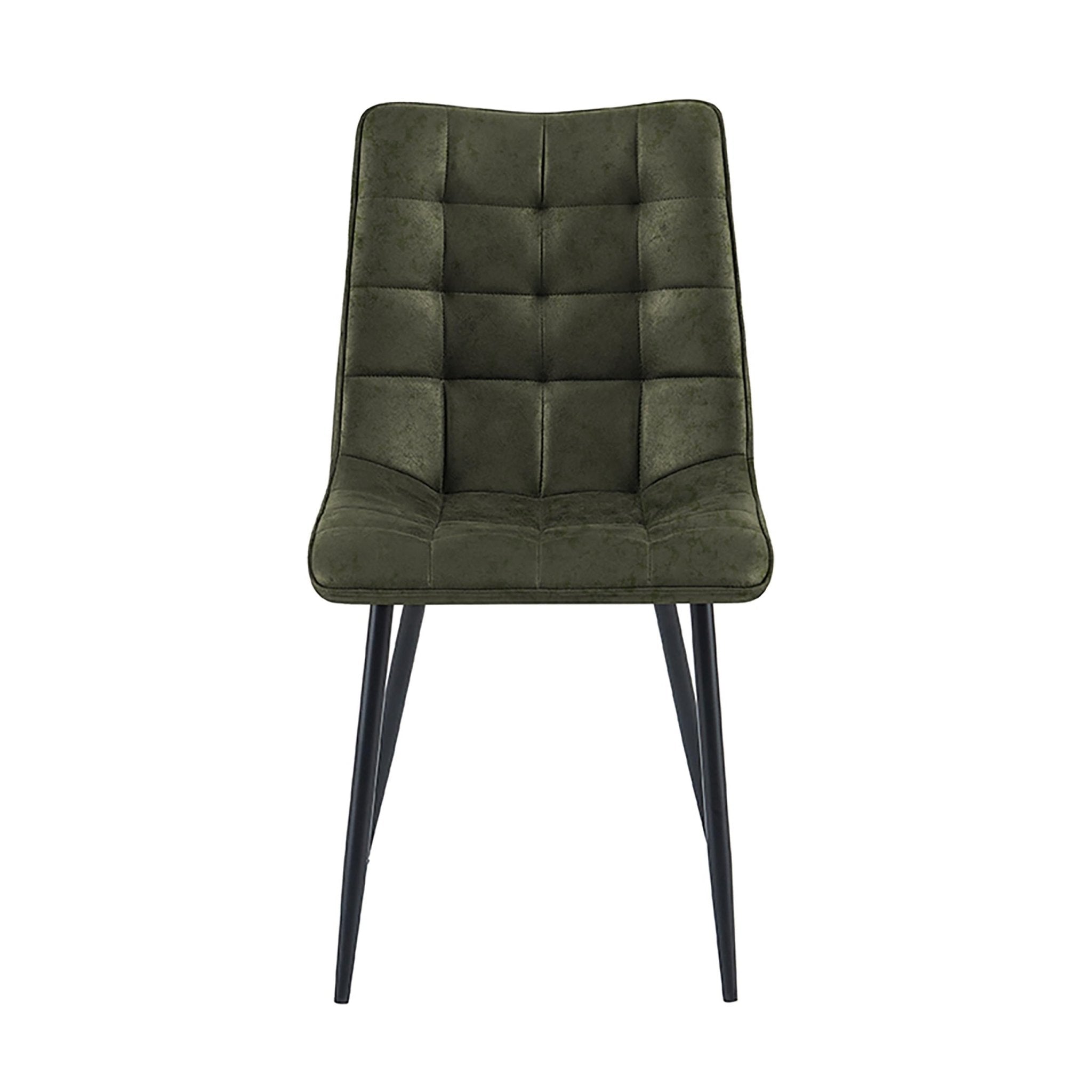 Eetkamerstoel Lucille CEP 04 Army Groen - Industrieelinhuis.nl