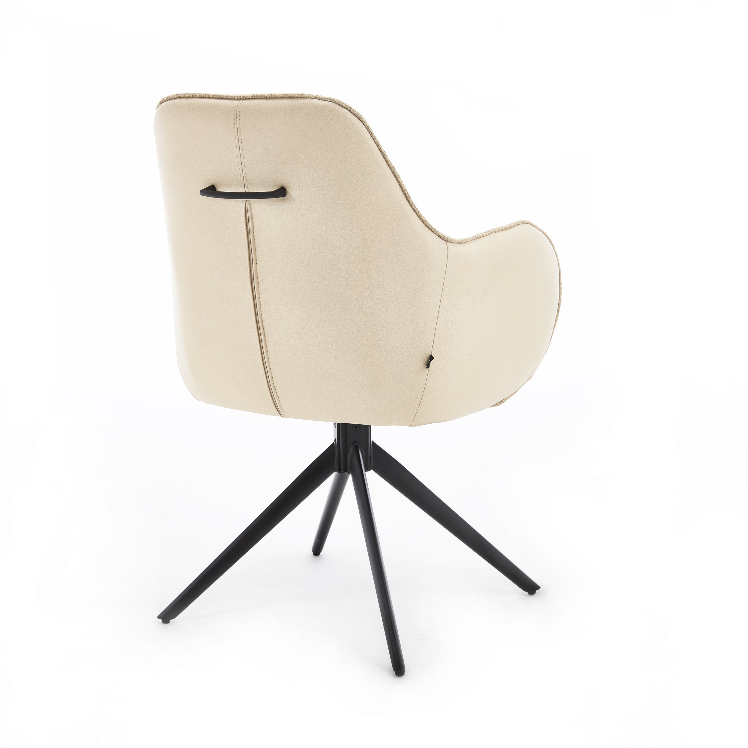 Eetkamerstoel Kyler Beige - Industrieelinhuis.nl