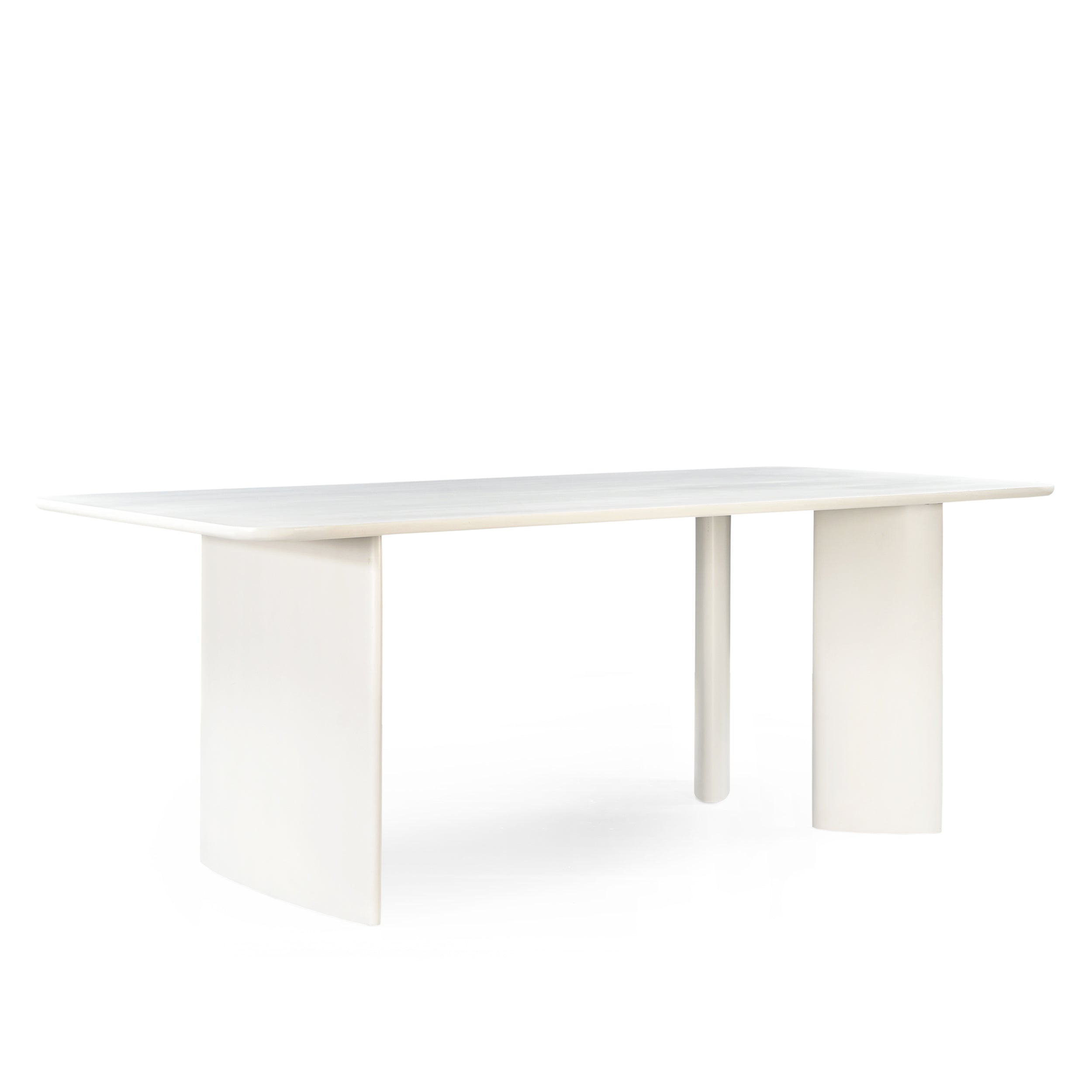 Eettafel Jade Rechthoek Off White 220 - Industrieelinhuis.nl