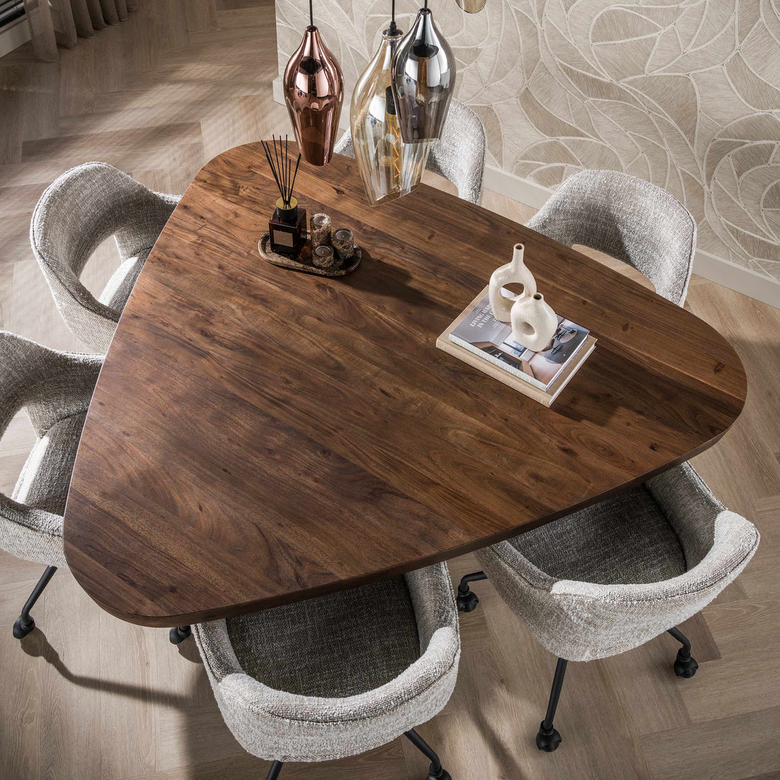 Eettafel Arcadia triangle 165 - Industrieelinhuis.nl