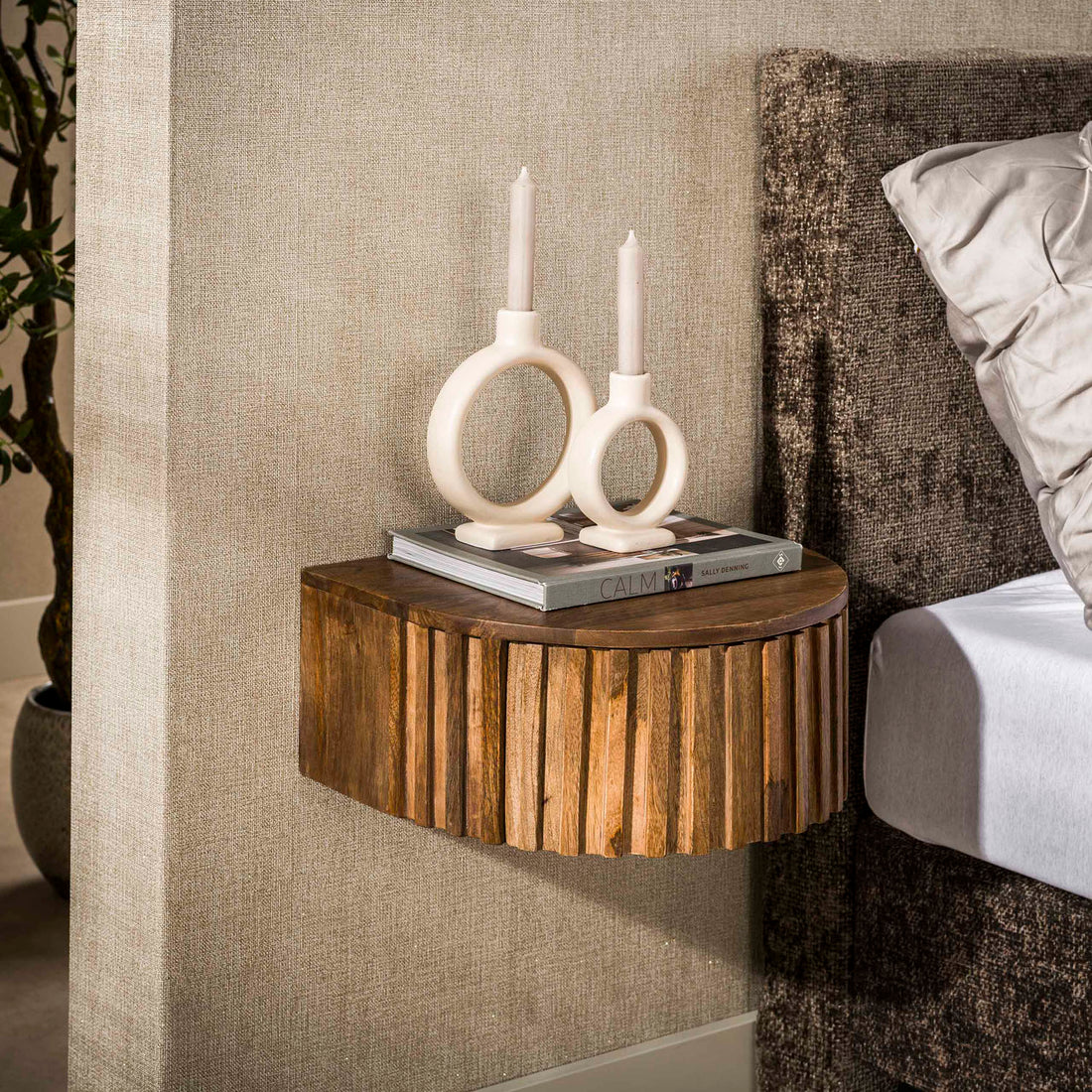 Nachtkastje Ridge 1L - Industrieelinhuis.nl