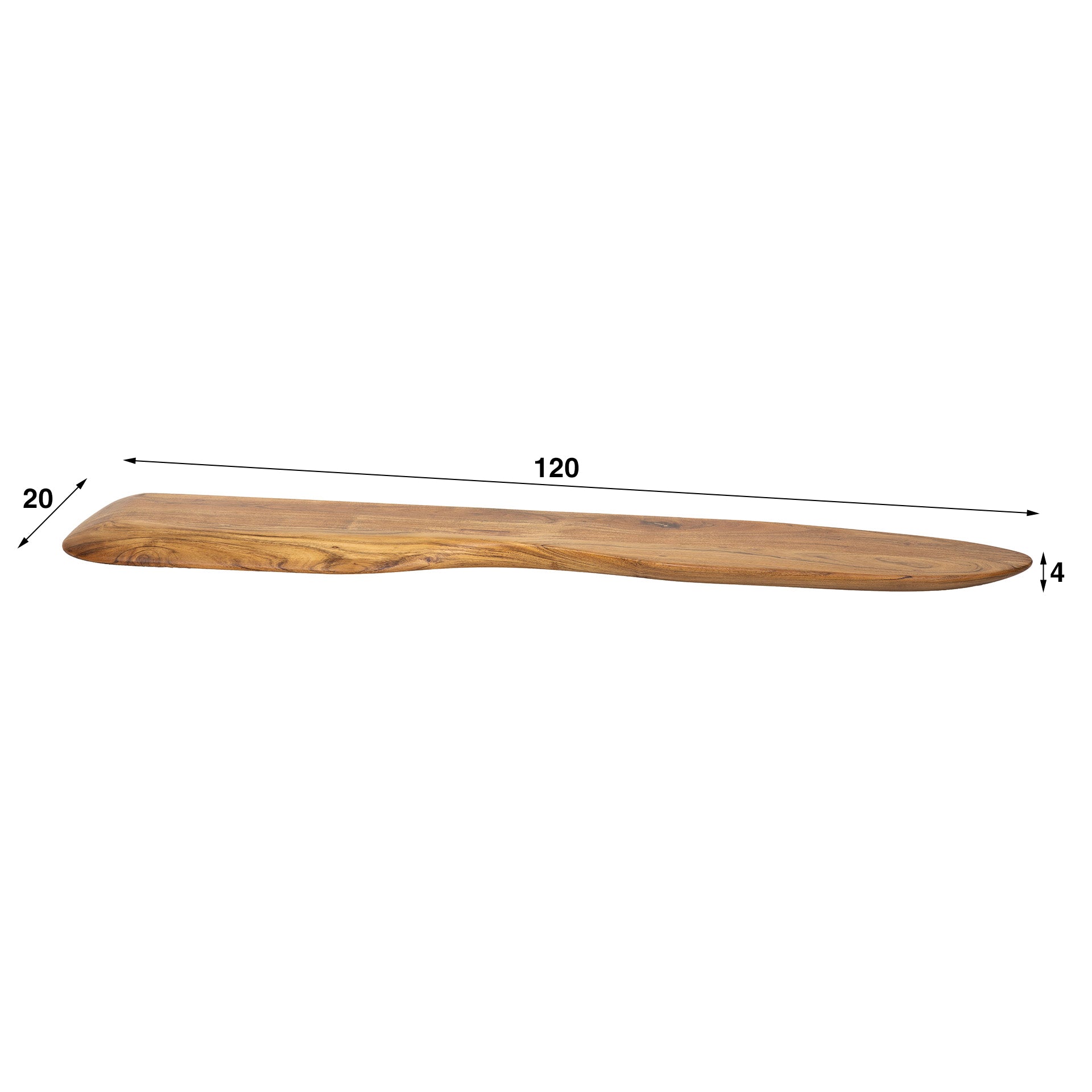 Wandplank Organic 120