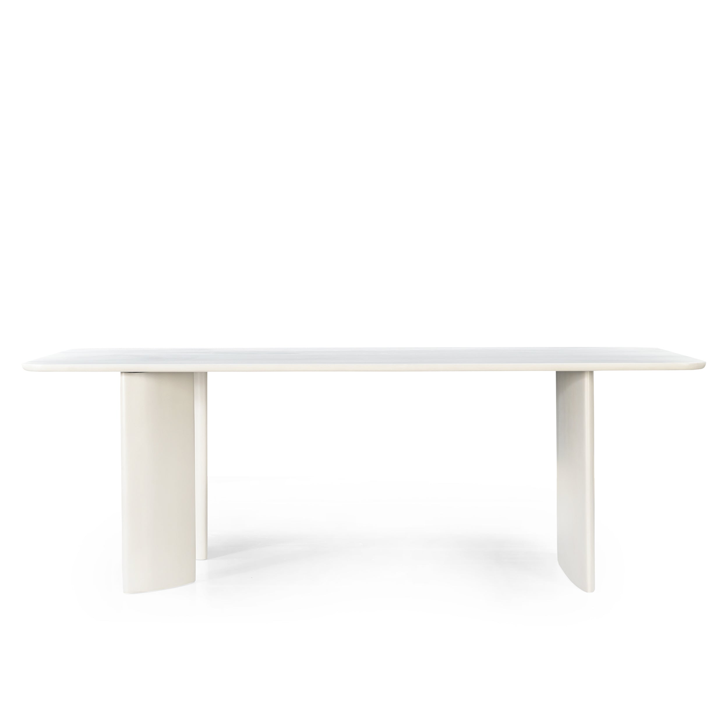 Eettafel Jade Rechthoek Off White 220 - Industrieelinhuis.nl
