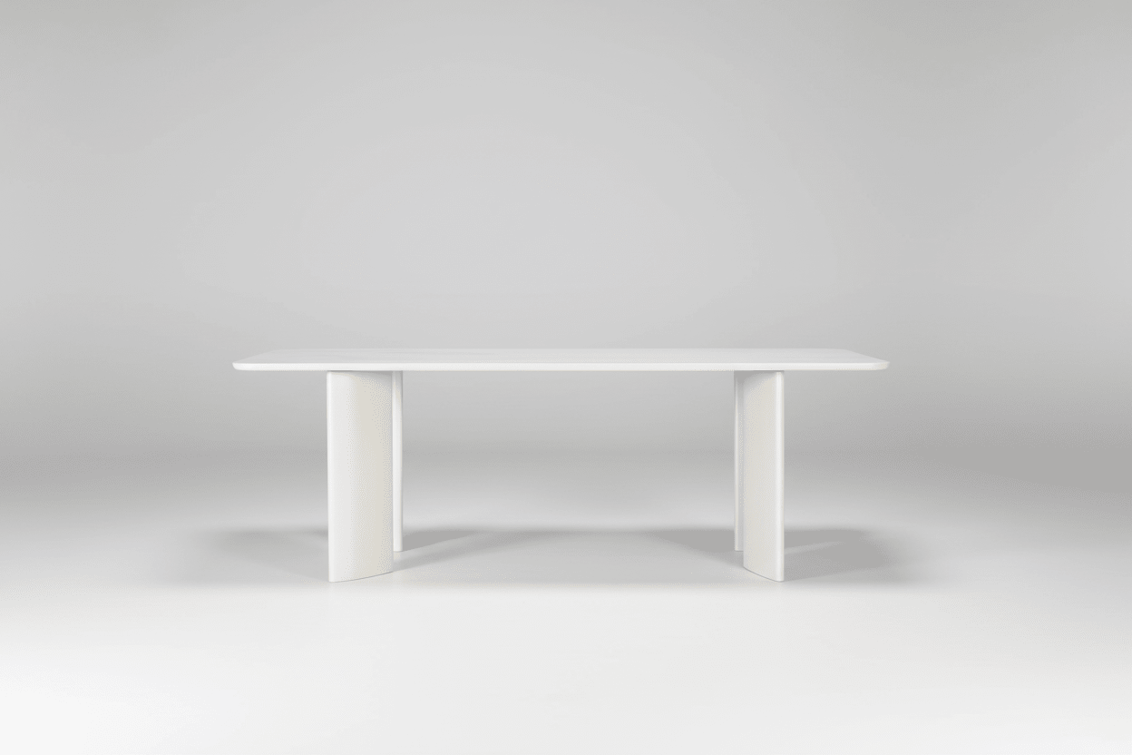 Eettafel Jade Rechthoek Off White 220 - Industrieelinhuis.nl