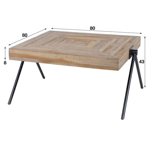 Salontafel Tess Balance 80cm