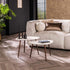 Salontafel Stone driehoekig set/2