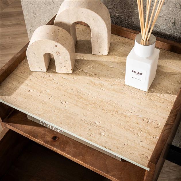 Nachtkastje Nuovo open vak 1L