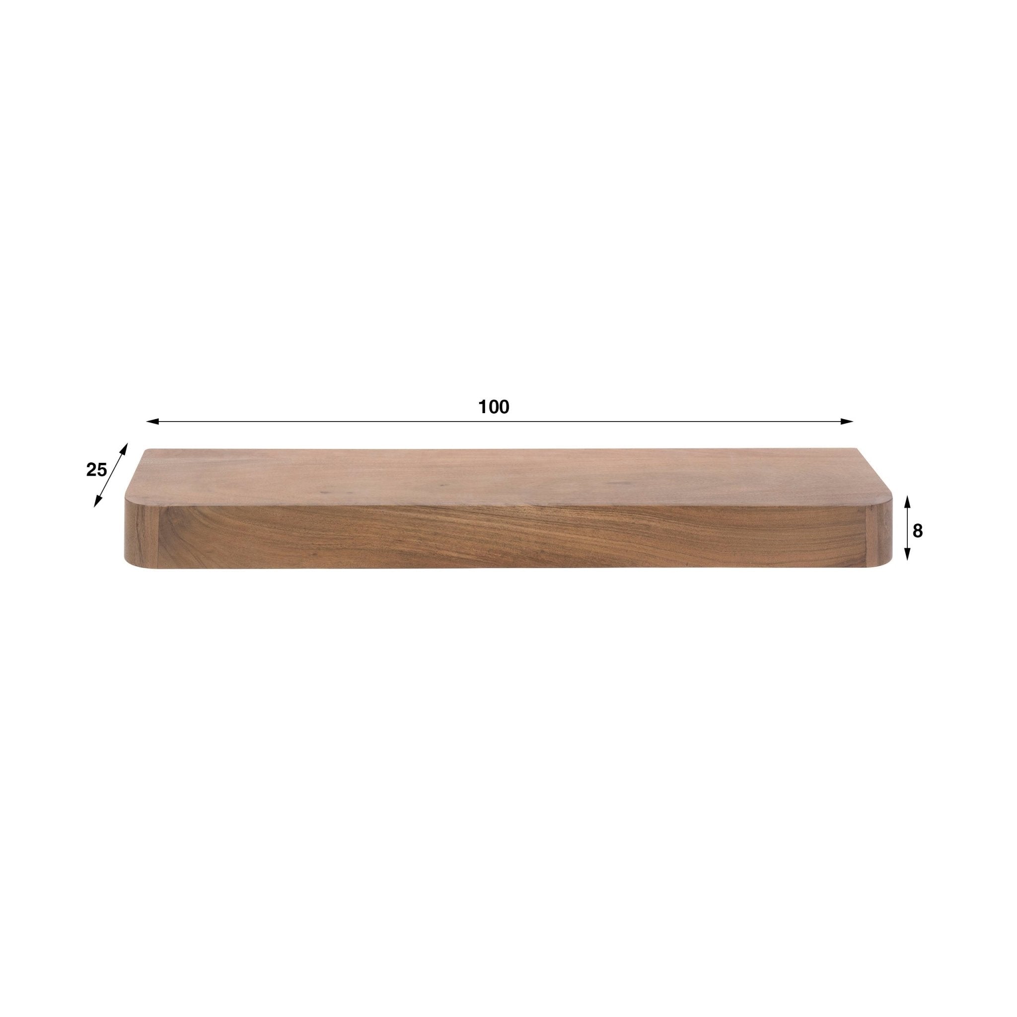 Wandplank Carve 100