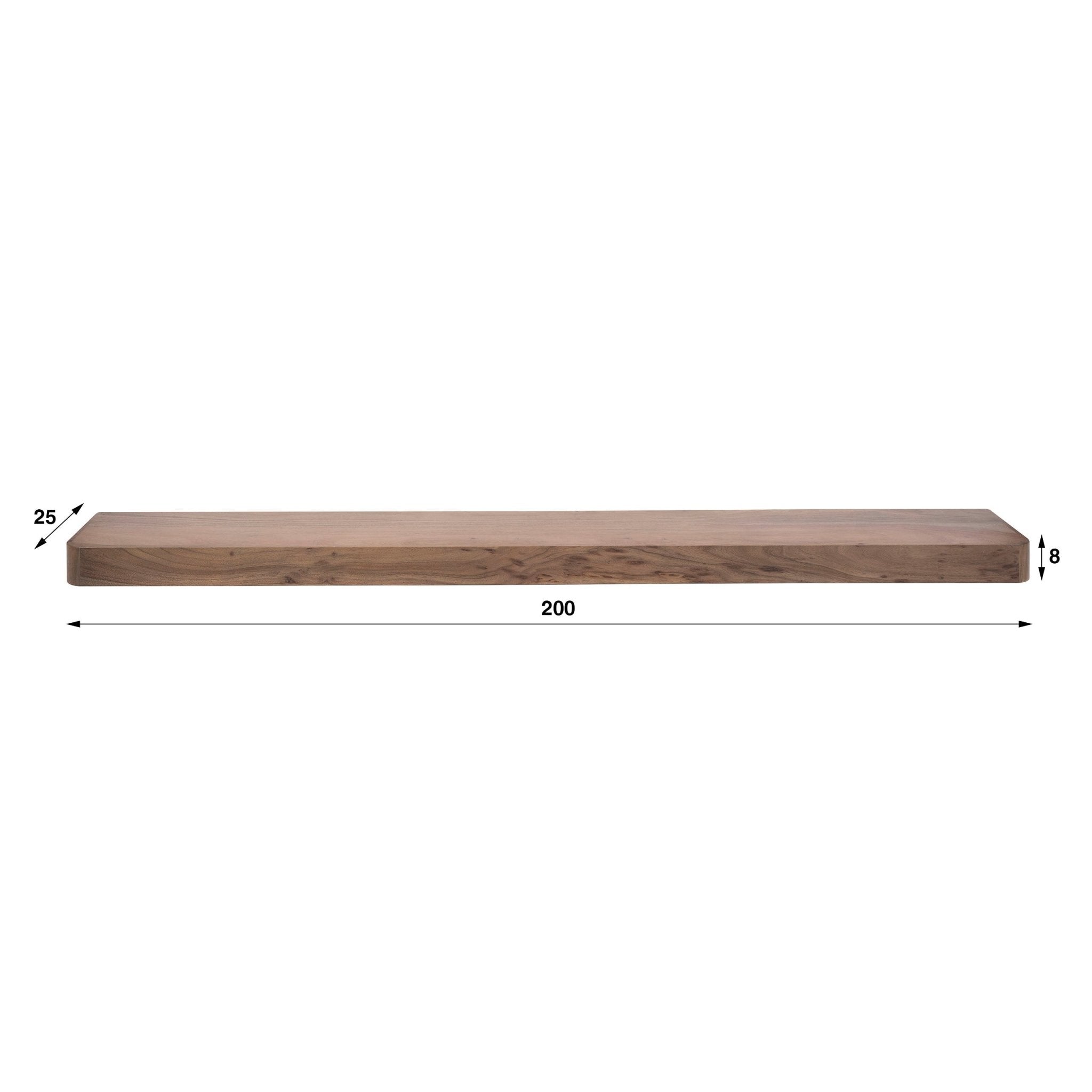 Wandplank Carve 200