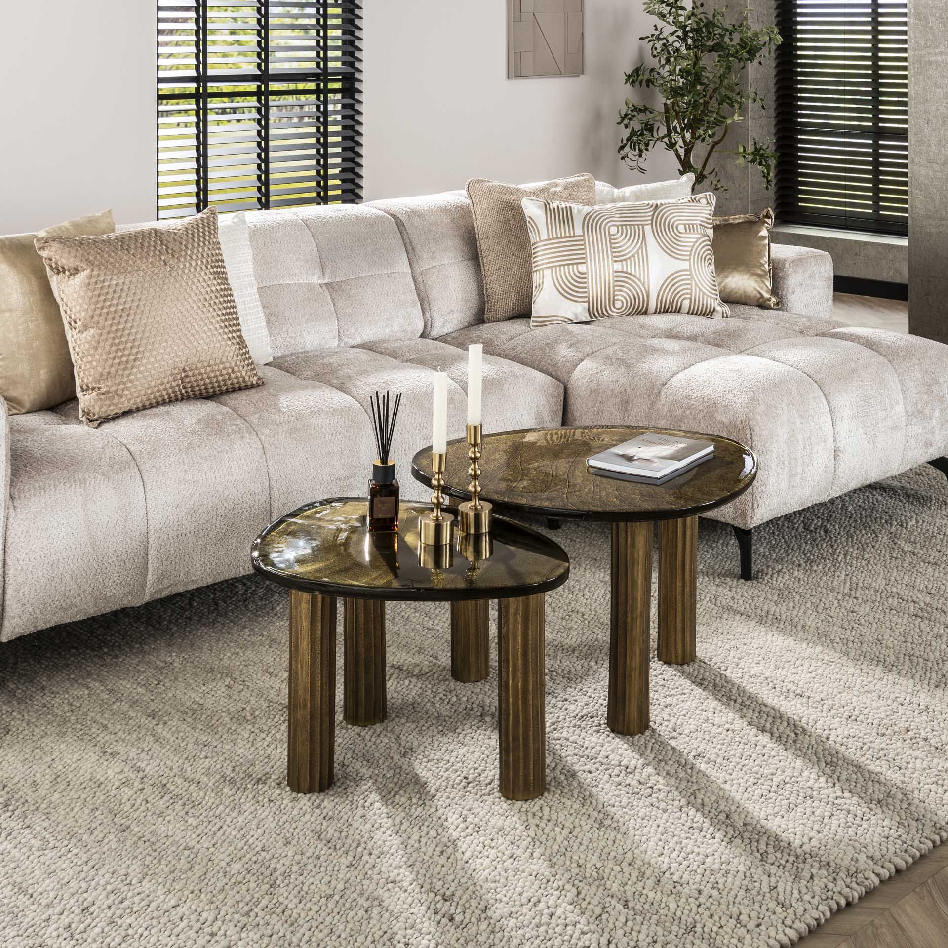 Salontafel Astra M Goud