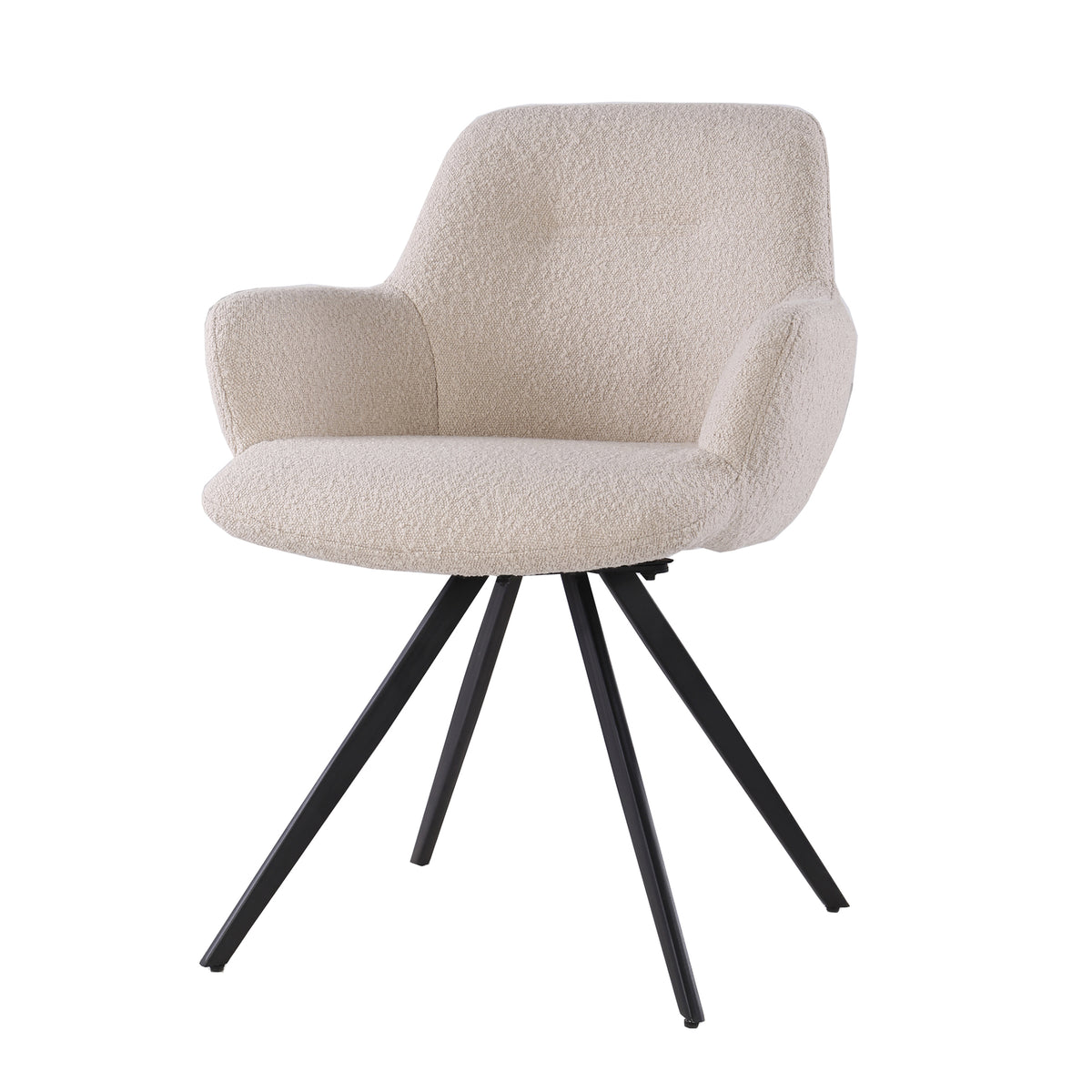 Doreen Boucle Beige - Industrieelinhuis.nl