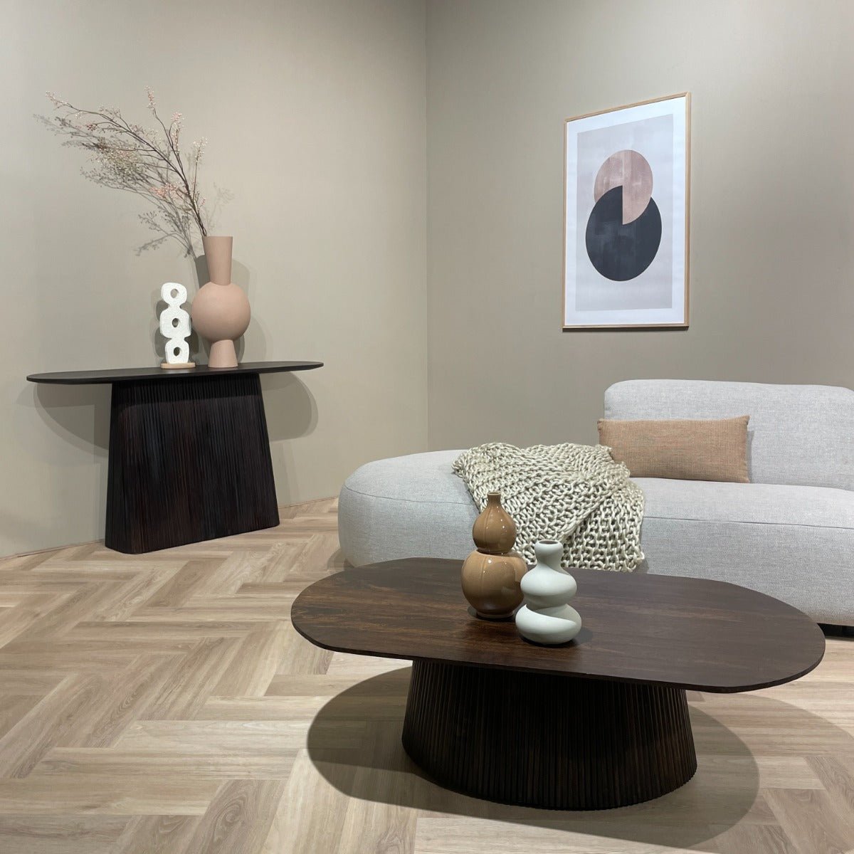Salvator Walnut 140cm - Industrieelinhuis.nl