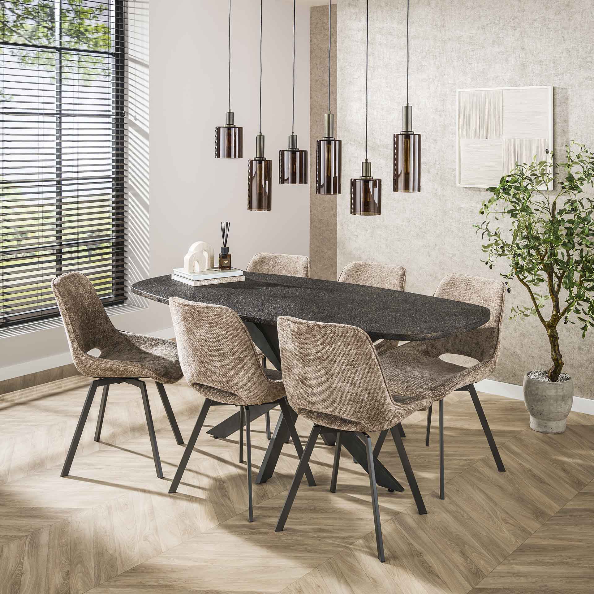 Eettafel Deens Dave 180cm - Industrieelinhuis.nl