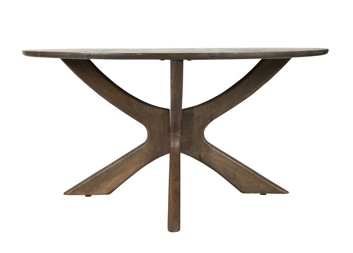 Eettafel Montreaux Round Brown 150cm