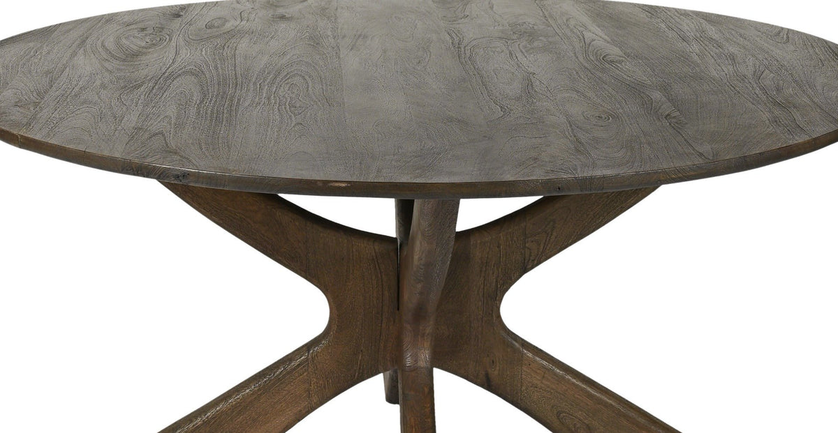 Eettafel Montreaux Round Brown 130cm