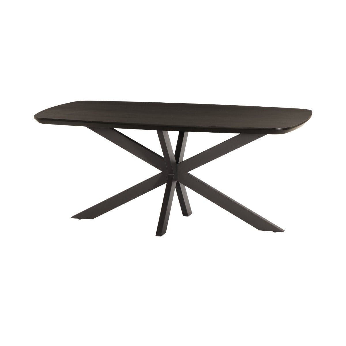 Eettafel OvaalSantino Espresso 180cm