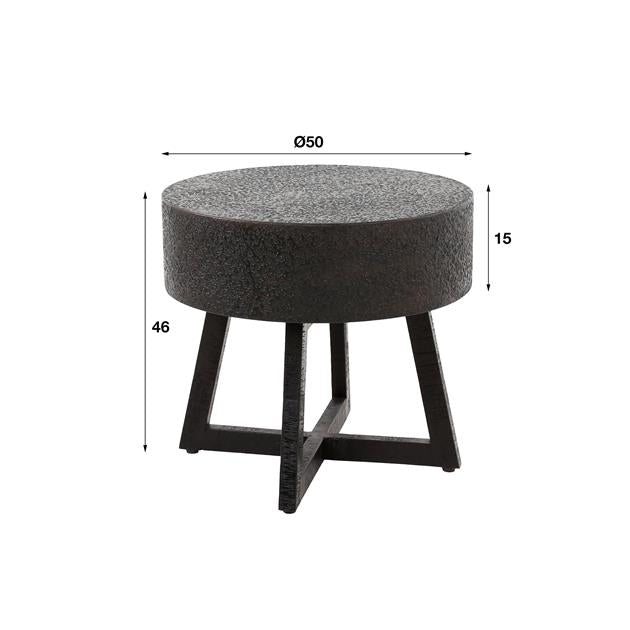 Salontafel Bulky Ferro Ø50