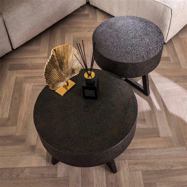 Salontafel Bulky Ferro Low Ø60