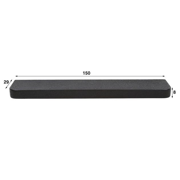 Wandplank Metallic 150