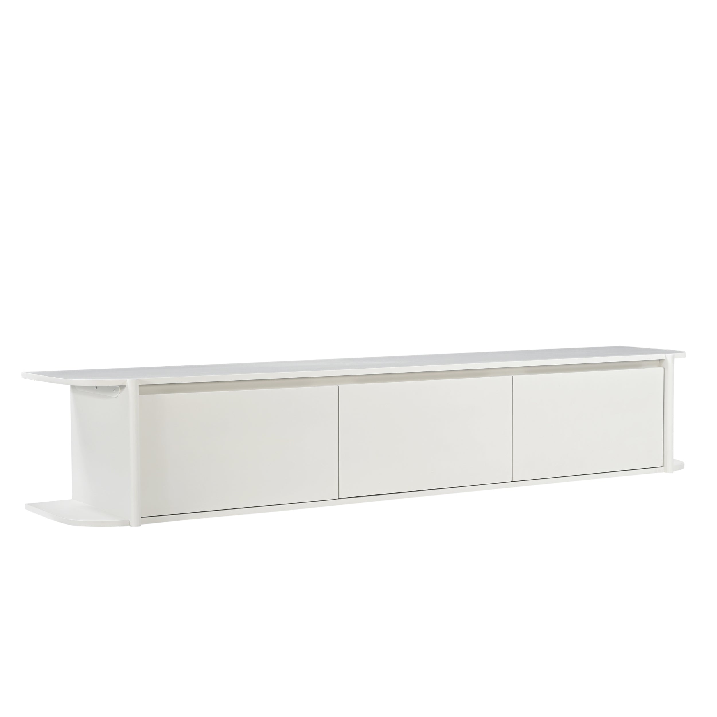 TV kast Jade zwevend Off White 200 - Industrieelinhuis.nl