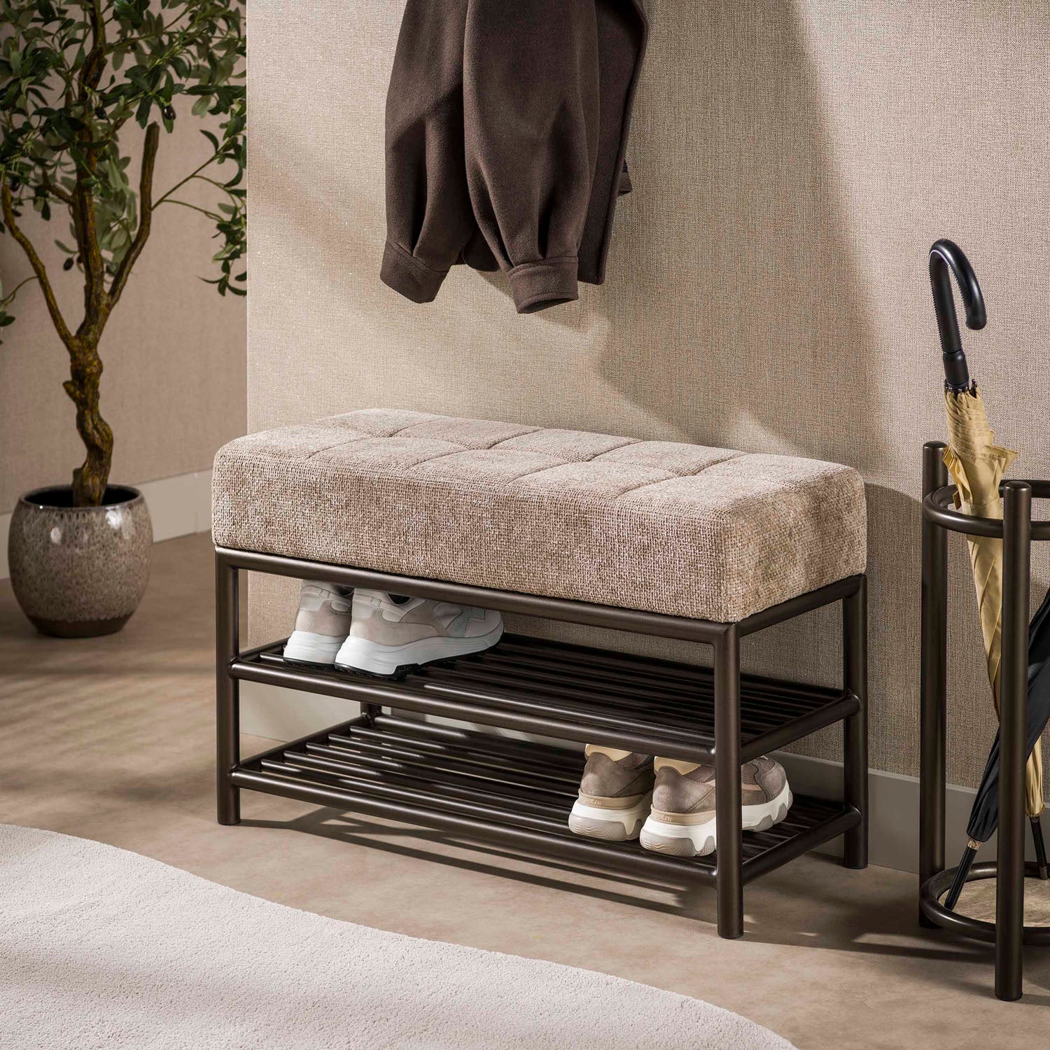 Schoenenbank Terra 85 - Industrieelinhuis.nl