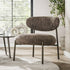 Ronde fauteuil Sofia Donkerbruin - Industrieelinhuis.nl