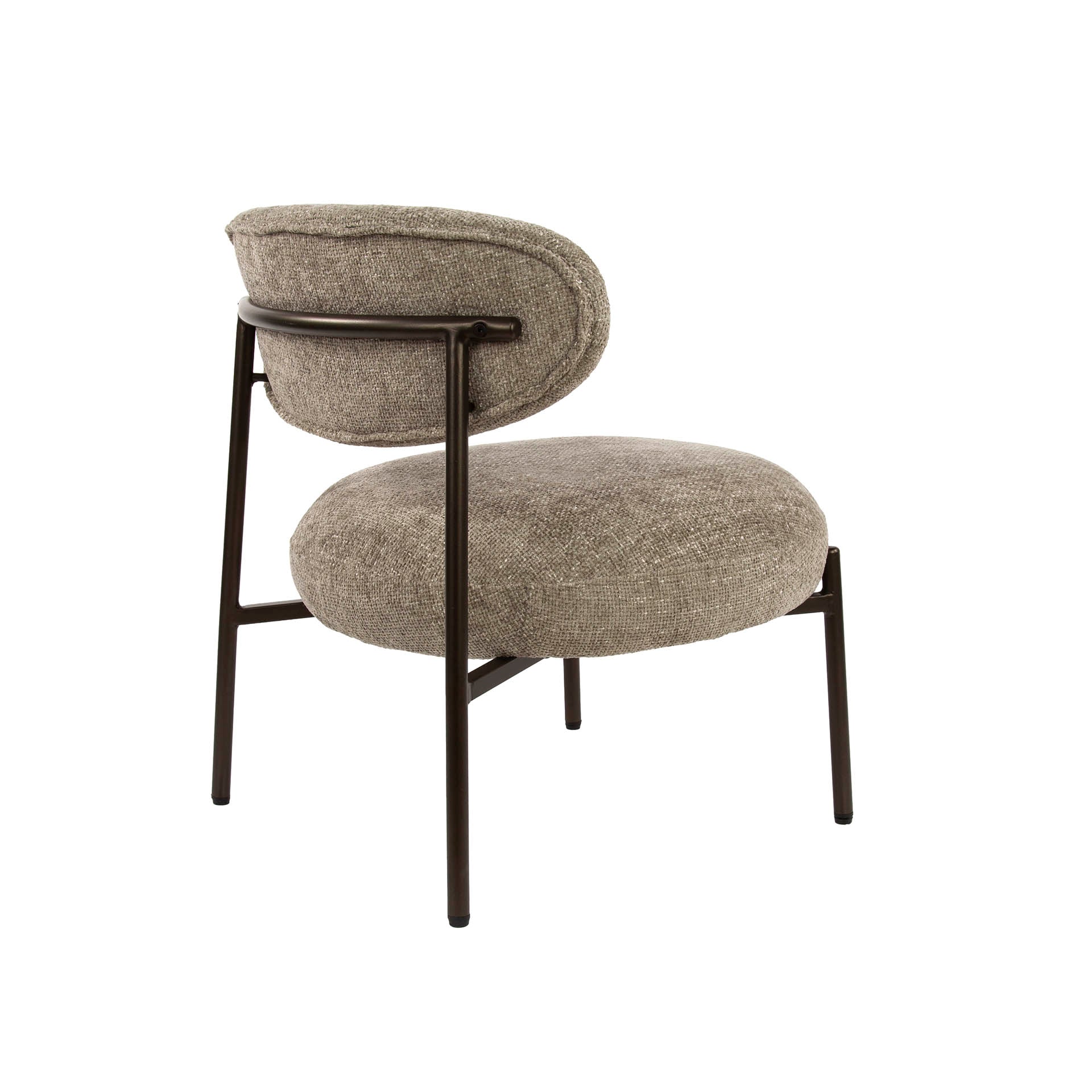 Ronde fauteuil Sofia Zand