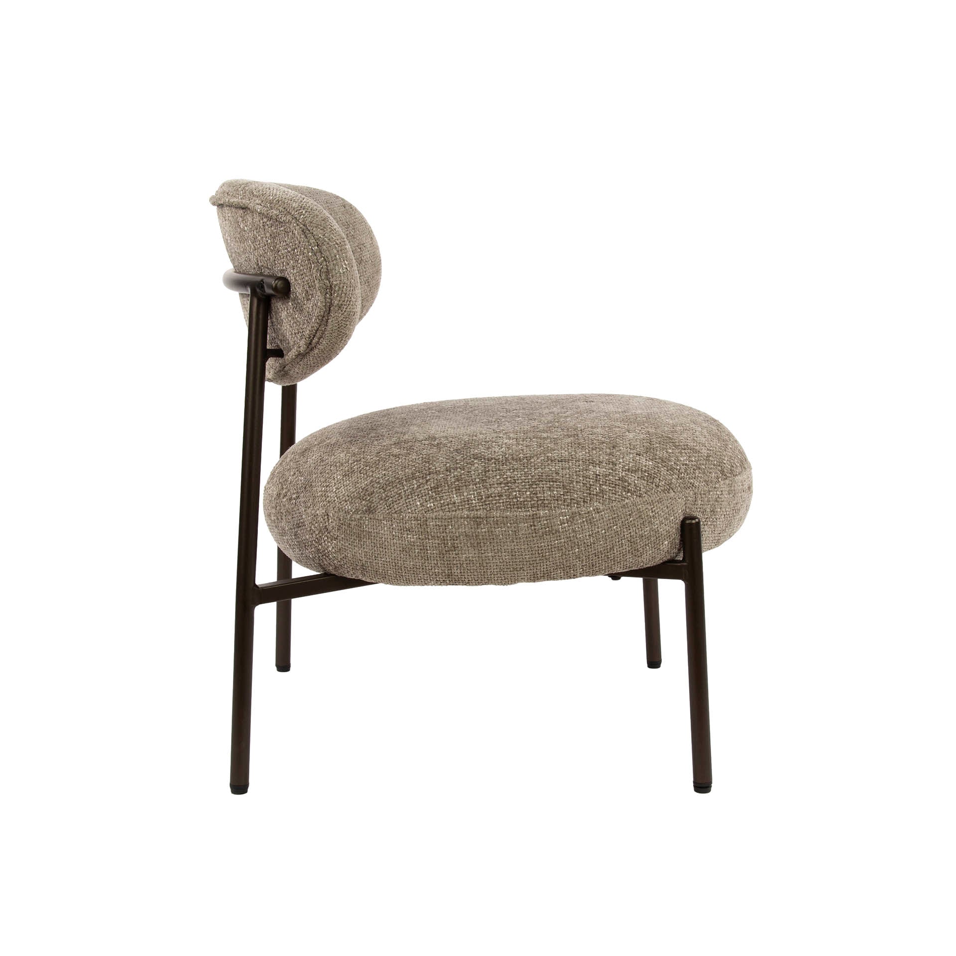 Ronde fauteuil Sofia Zand