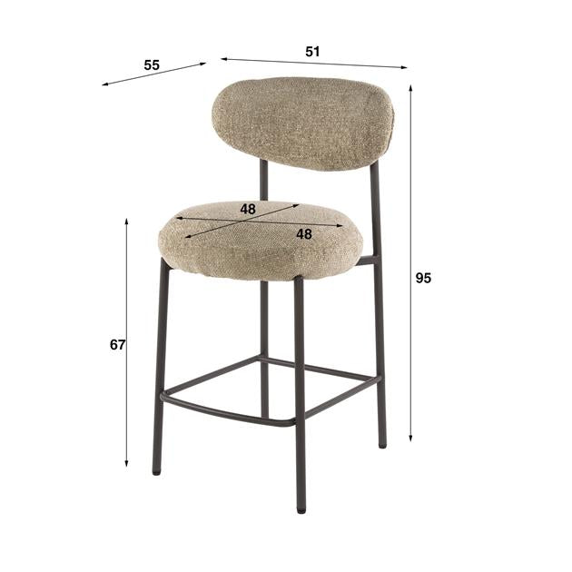 Barstoel Round VPE2
