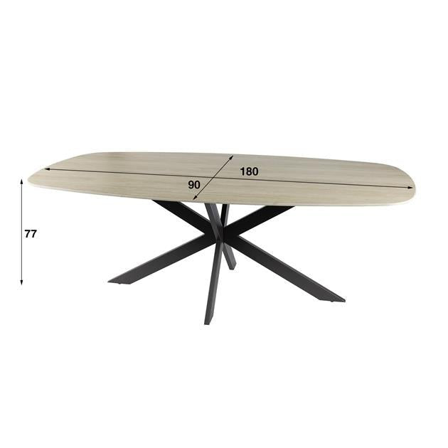 Eettafel Romano Cross 180