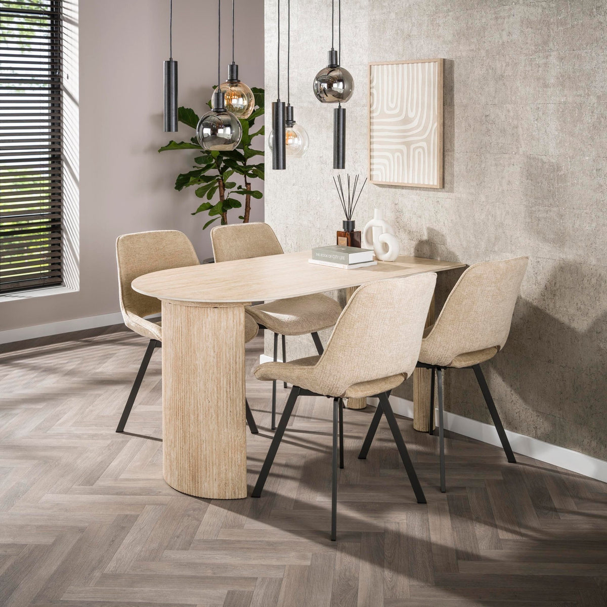 Eettafel Romano Arch 1-side 140