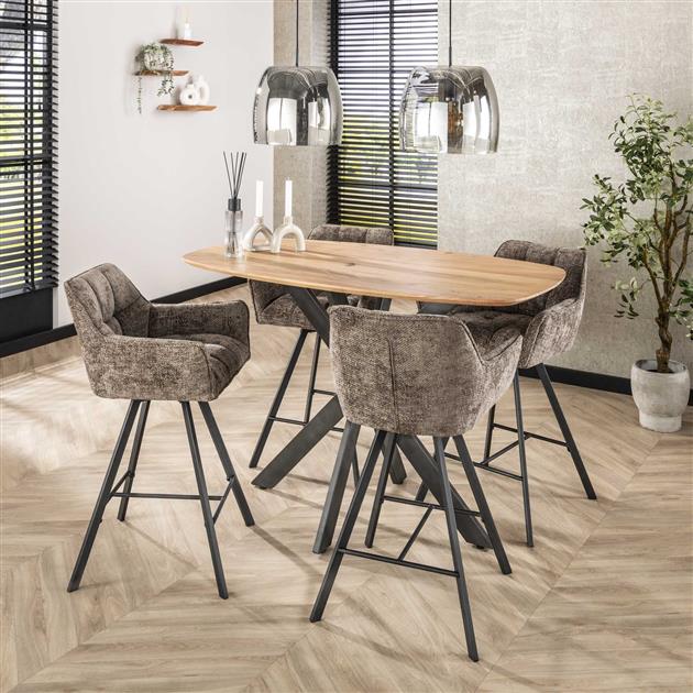 Barstoel Raster draaibaar VPE2