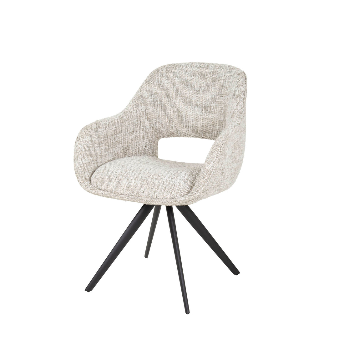 Armstoel Draaibaar Bold Gebroken wit (bestellen per 2) - Industrieelinhuis.nl