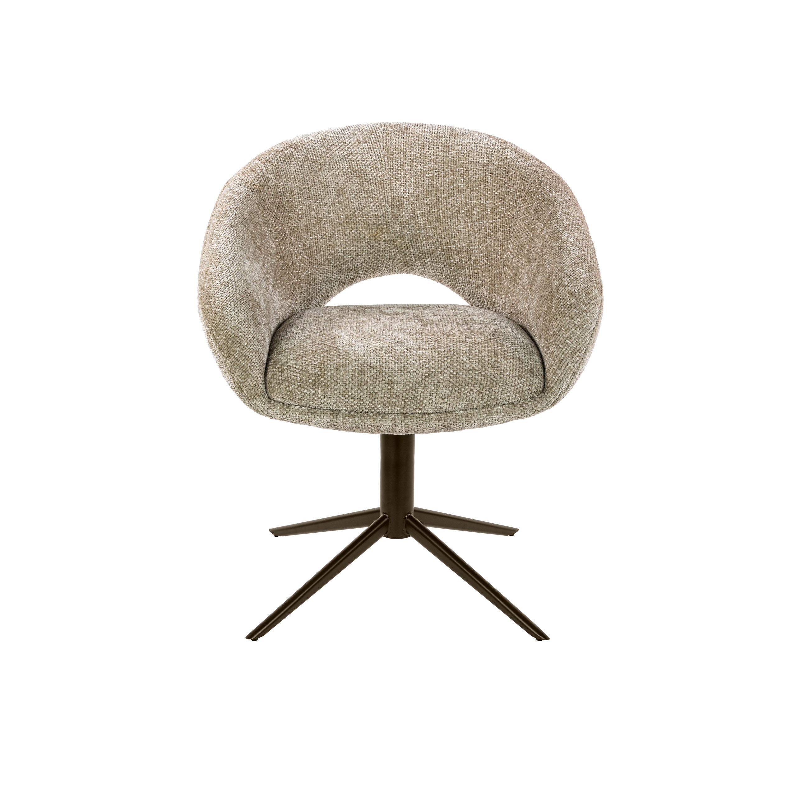 Draaibare eetkamerstoel Cupa Beige