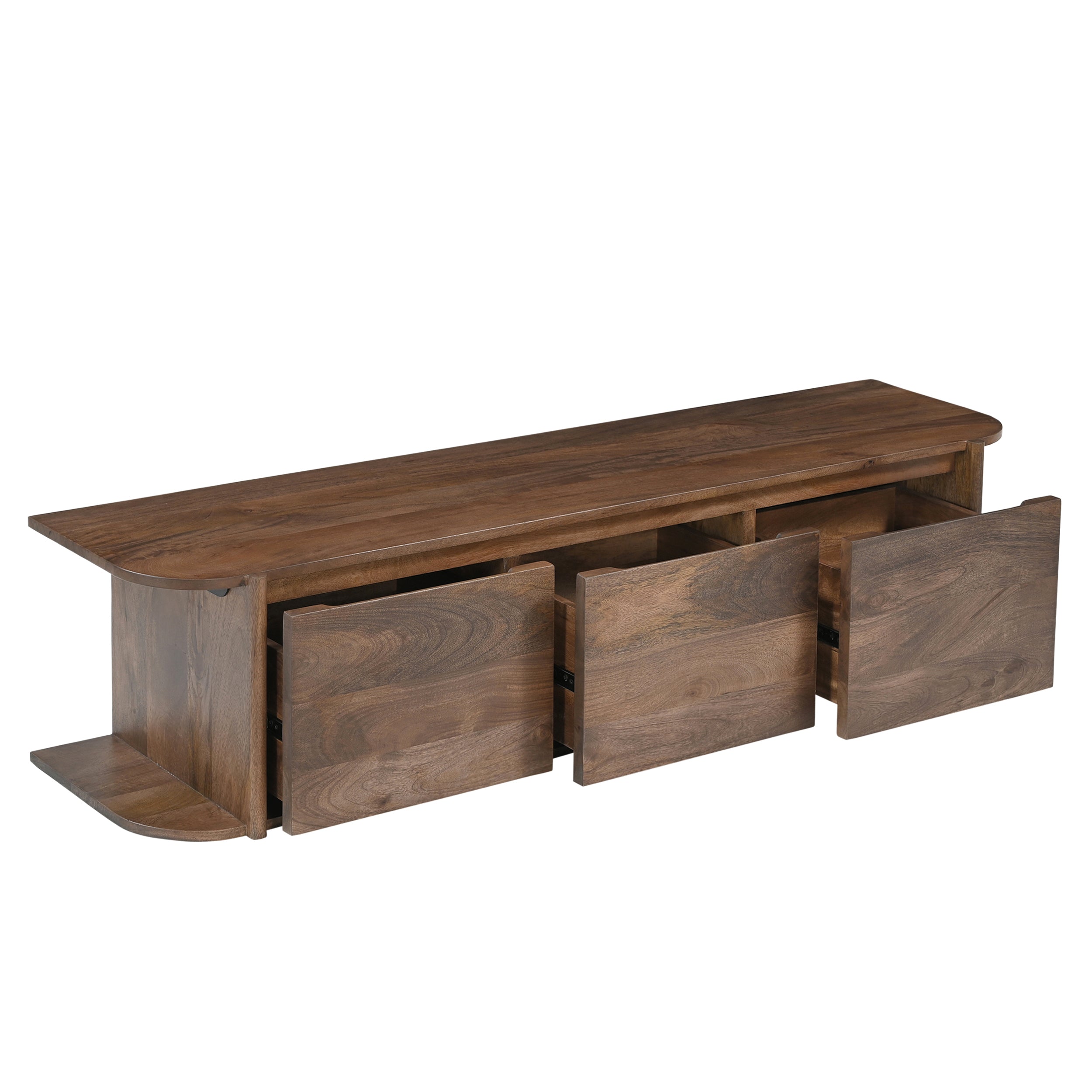 TV kast Jade zwevend Bruin 160 - Industrieelinhuis.nl
