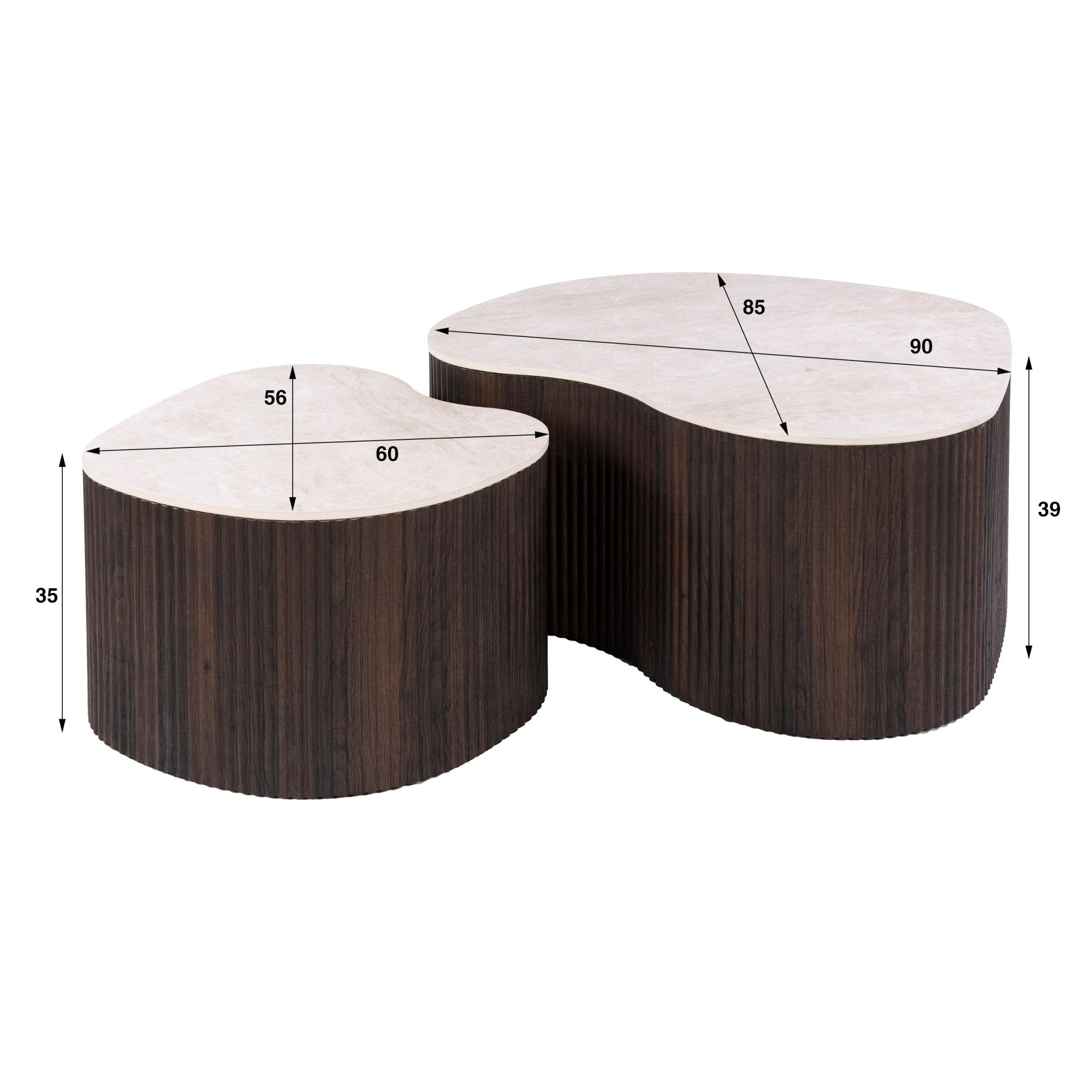 Salontafel Ceramo medio set/2