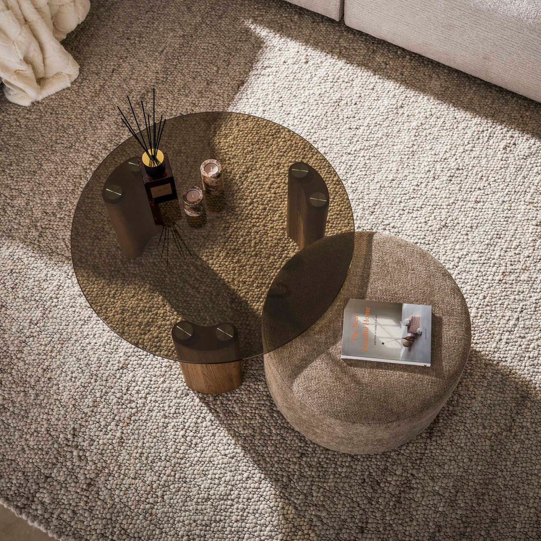 Salontafel Tinto pouf set/2
